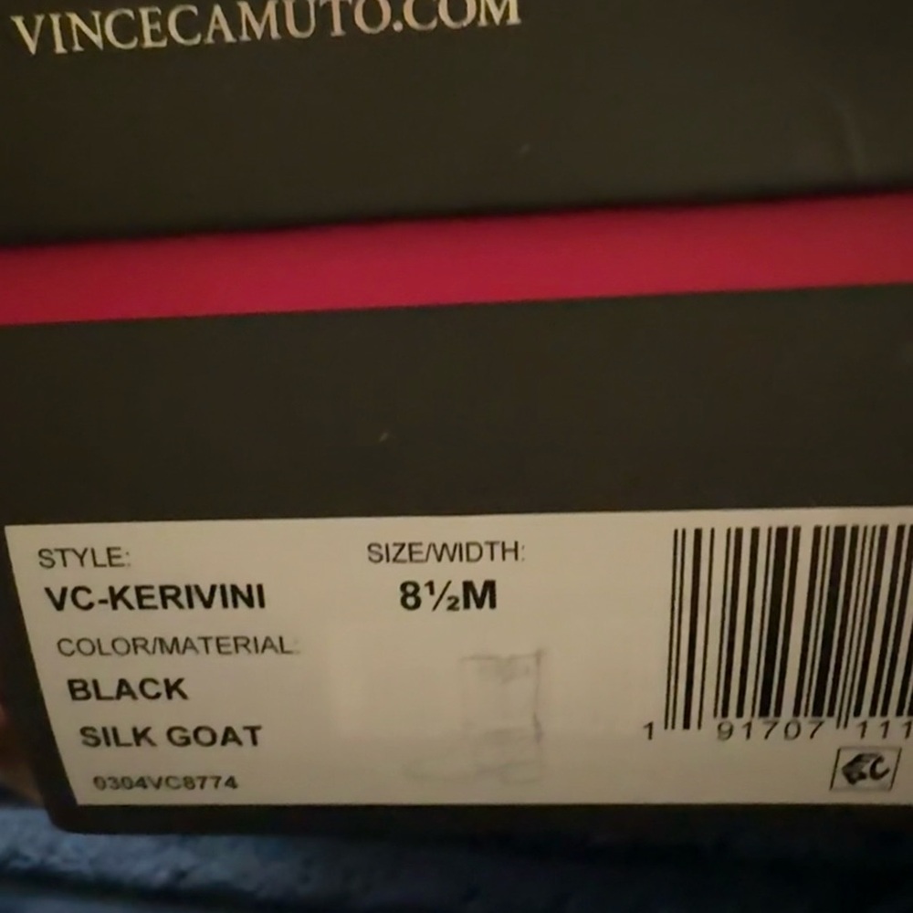 ☃️Vince Camuto Black Kerivini Boots - Brand New! - Picture 5 of 6